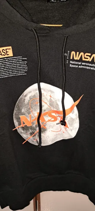 Felpa NASA con cappuccio donna