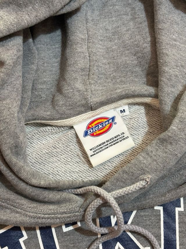 Felpa Dickies con cappuccio Grigia Taglia M