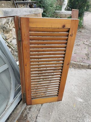 Persiana Mallorquina Madera