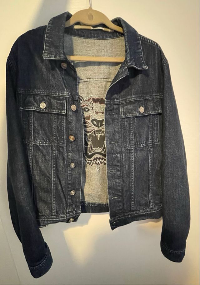 Giacca Kenzo Tiger Denim Giapponese
