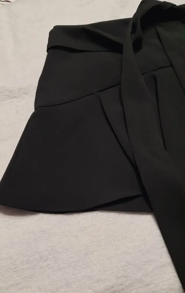 Falda pantalón Zara negra