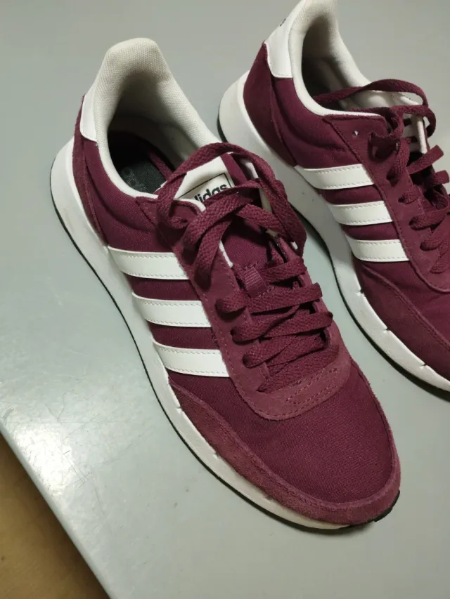 Tênis Adidas Tamanho 43 Roxo/Branco