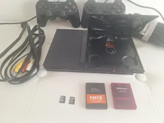 Sony PlayStation 2 Slim Nera