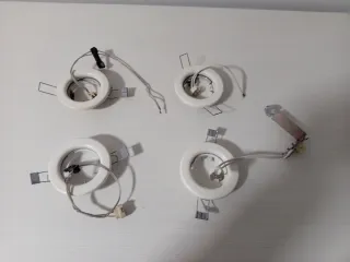 Ojos de Buey LED Blancos (4 unidades)