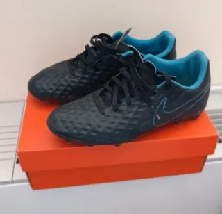 Scarpe da calcio Nike nere e blu