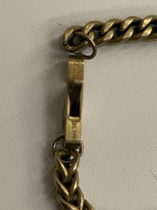 Conjunto Cadena y Pulsera Guess Dorados