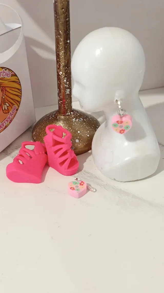 Conjunto Barbie Top y Falda Flores