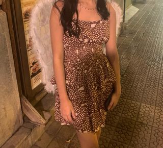 Vestido estampado Stradivarius Talla XS