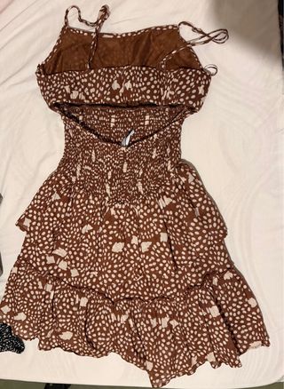 Vestido estampado Stradivarius Talla XS