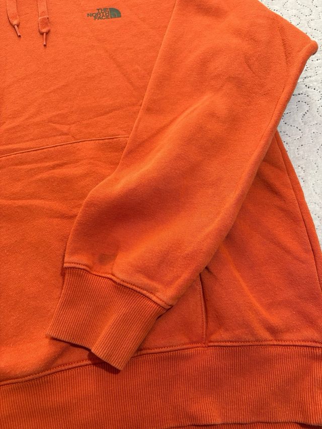 Felpa The North Face Cappuccio Arancione L unisex