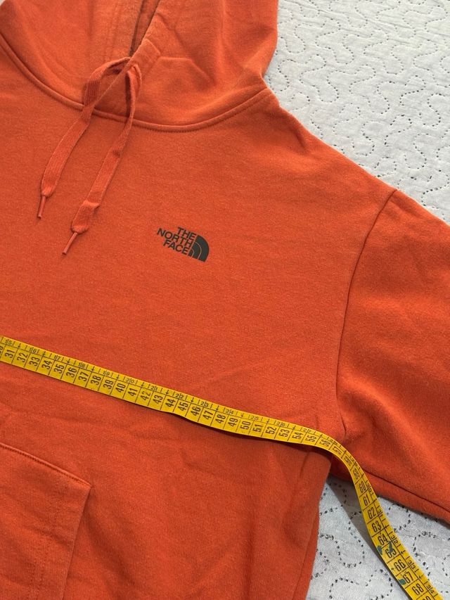 Felpa The North Face Cappuccio Arancione L unisex