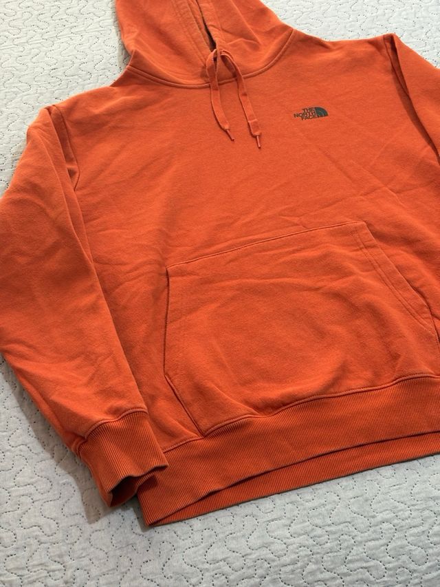 Felpa The North Face Cappuccio Arancione L unisex