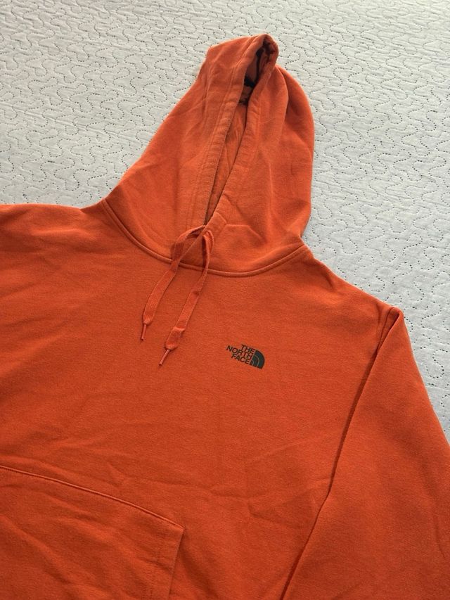 Felpa The North Face Cappuccio Arancione L unisex