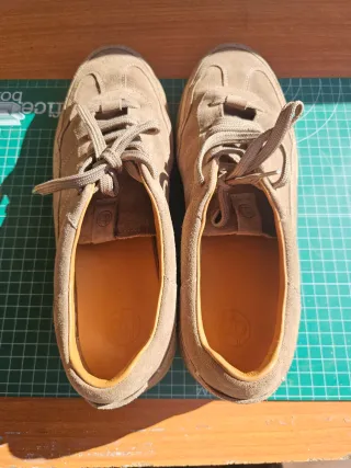 Zapatillas de vestir ante