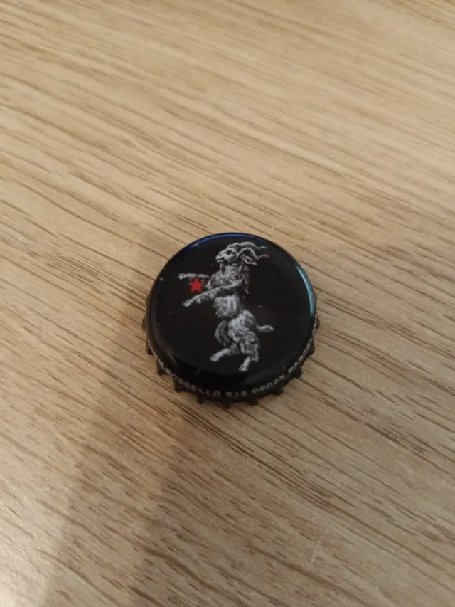 Chapa Cerveza Kronkorken Cabra Estrella Roja