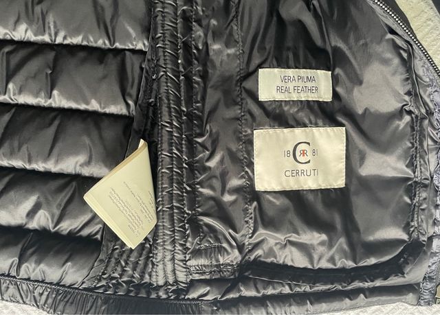 Piumino leggero Cerruti 1881 nero