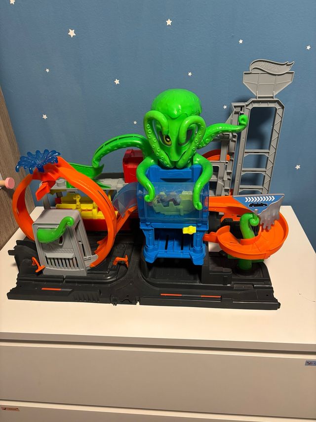 Pista HOT WHEELS CITY - Pulpo Autolavado