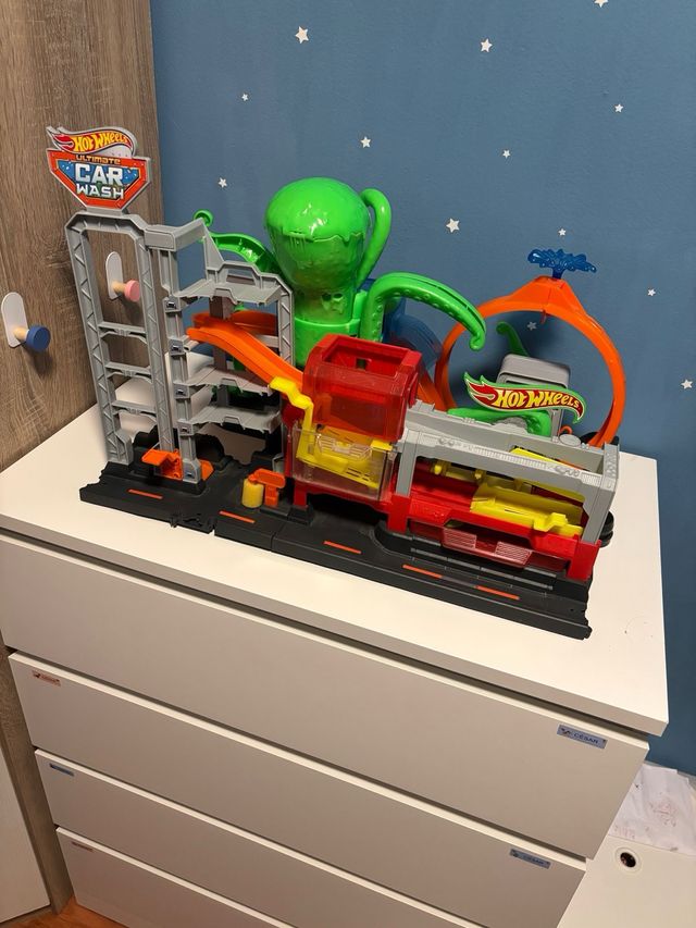 Pista HOT WHEELS CITY - Pulpo Autolavado