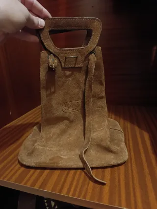 Bolso cartuchera de caza ante