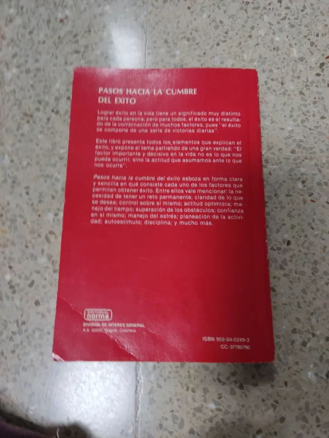 Libro Pasos Hacia el Éxito Zig Ziglar