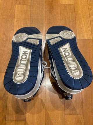 Louis Vuitton Skate Blu/Bianco Ottime Condizioni