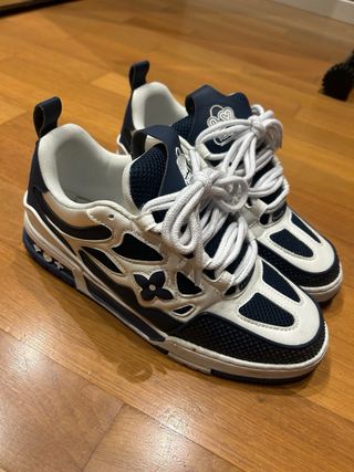 Louis Vuitton Skate Blu/Bianco Ottime Condizioni