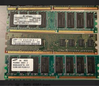 Ram ordenador portátil e escritorio