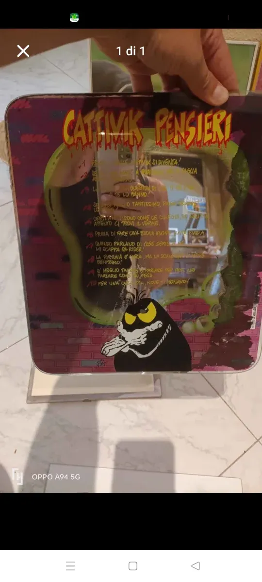 Quadro specchiato Cattivik