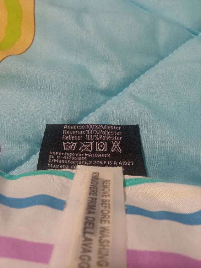 Edredón Infantil Tramas