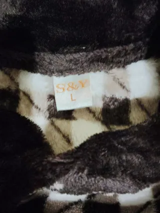 Pijama hombre cuadros manga larga fino.