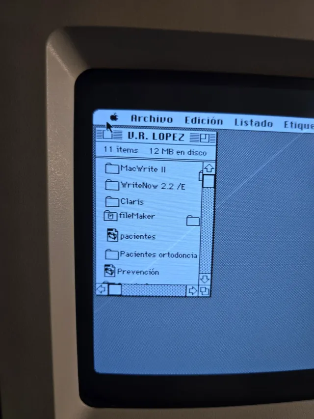 Apple Macintosh Classic - Funciona