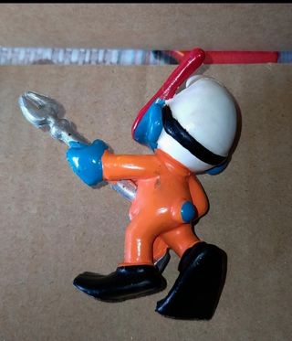 Puffo subacqueo con attrezzo Smurf schleich