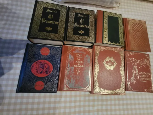 EL decameron, la madre, la divina comedia, etc