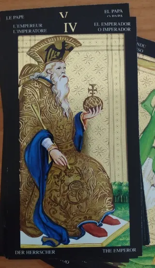 Tarot Dorado de Visconti - 22 Arcanos Mayores