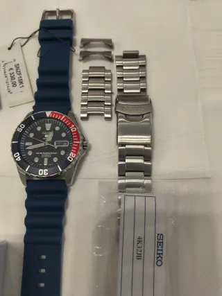 Seiko 5 Sports Orologio SNZF15K1 Nuovo