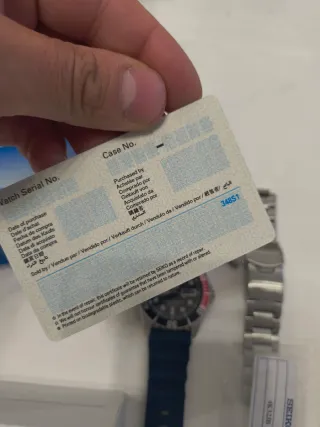 Seiko 5 Sports Orologio SNZF15K1 Nuovo