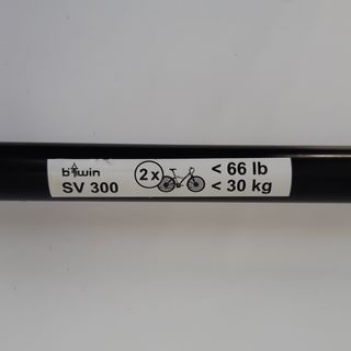 Suporte de Parede BTwin SV300 p/ Bicicleta 30Kg