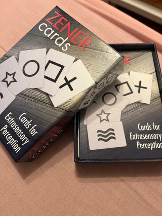 Cartas Zener para Percepción Extrasensorial