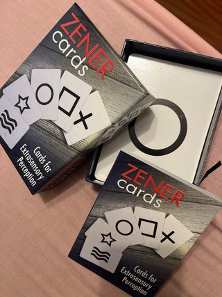 Cartas Zener para Percepción Extrasensorial