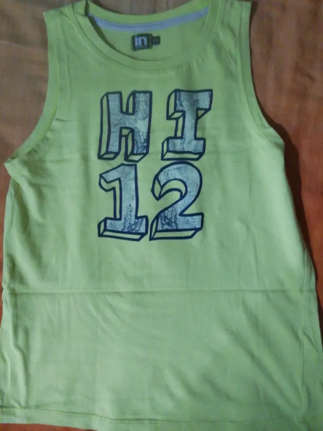 Lote 3 Camisetas Tirantes Niño Talla 10