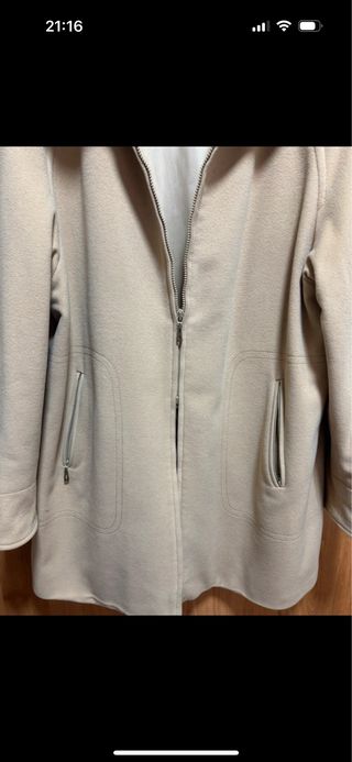 Abrigo Goldix Lujo Cálido Talla Única Beige