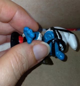 Puffo giocatore di baseball