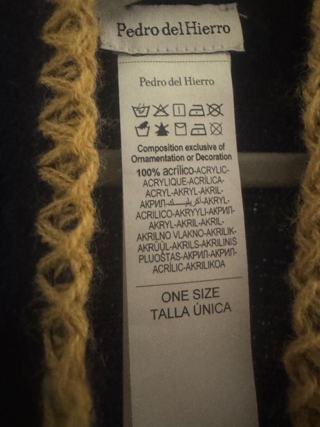Capa Pedro Hierro Talla Única