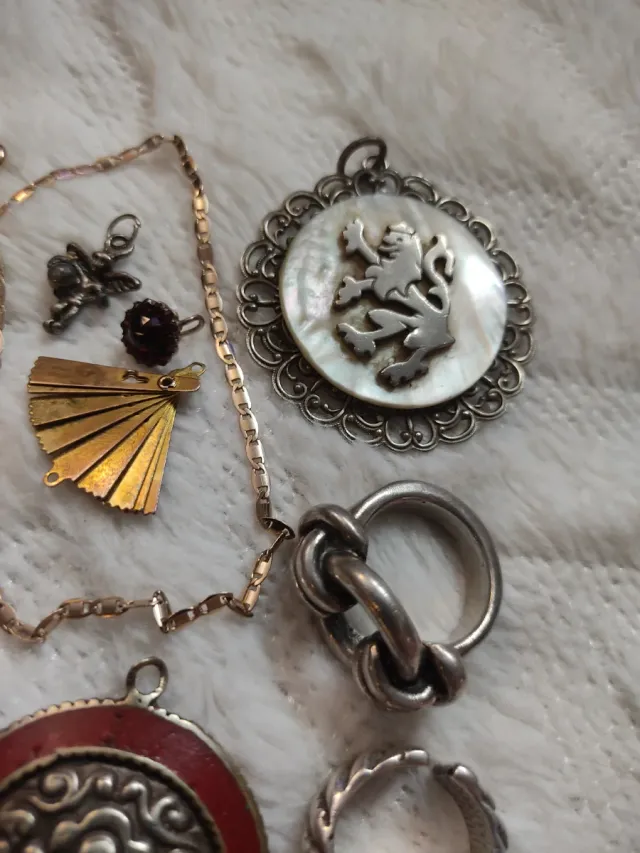 Lote bisutería antigua