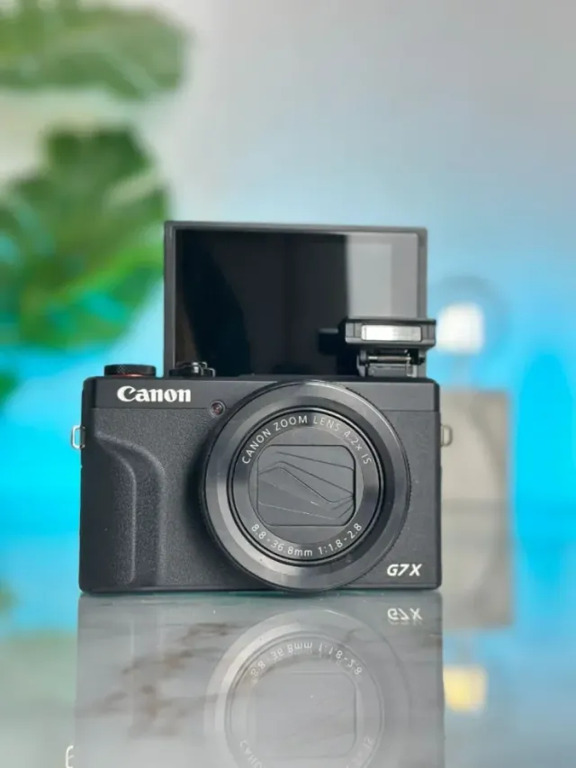Canon G7X Mark III Fotocamera Digitale Nera