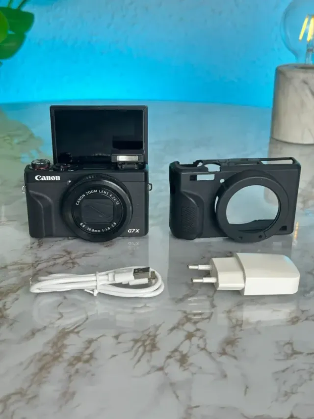 Canon G7X Mark III Fotocamera Digitale Nera