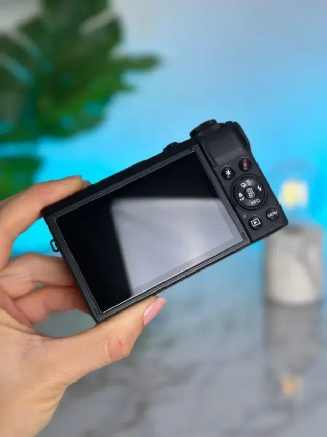 Canon G7X Mark III Fotocamera Digitale Nera