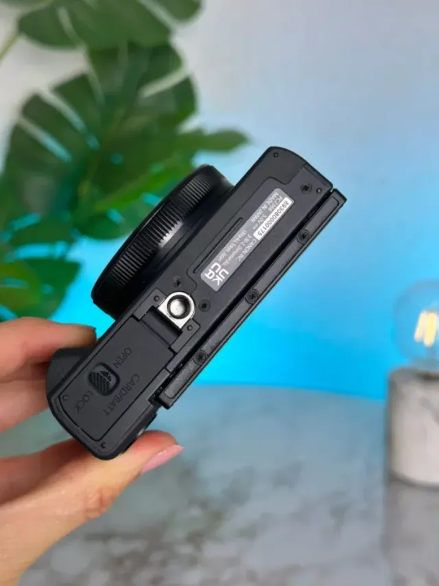 Canon G7X Mark III Fotocamera Digitale Nera