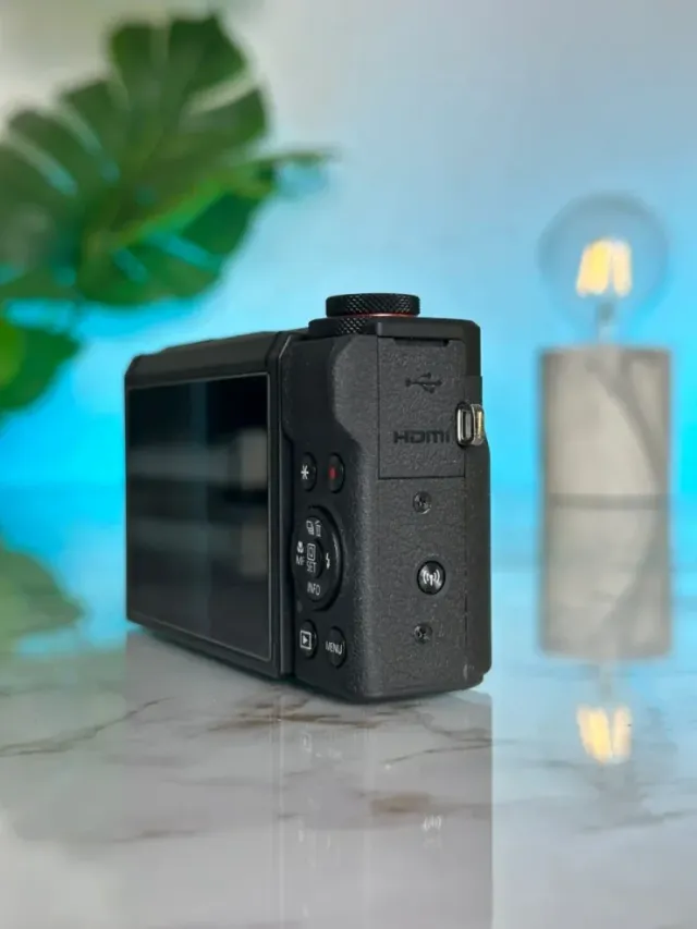 Canon G7X Mark III Fotocamera Digitale Nera