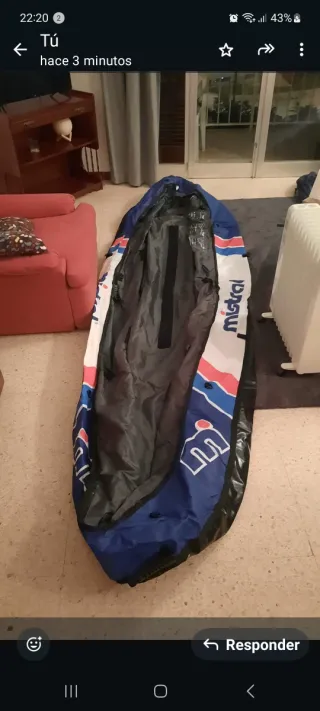 Kayak hinchable MISTRAL 2 personas